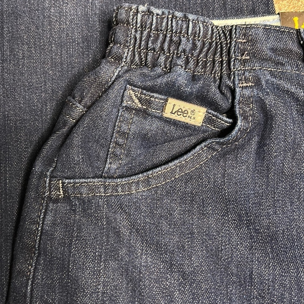 Lee Tapered Leg Blue Jeans - Picture 7 of 11